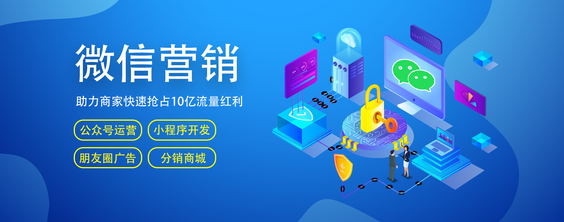 微信開發、微信營銷、小程序商城